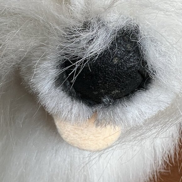 English Sheepdog Shaggy Dog Puppy Luigi Amani Stuffed Animal Korea 15" - Picture 5 of 17